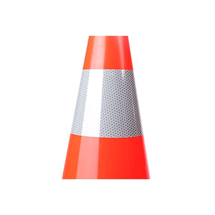 Orange Pvc Traffic Cone With 27*27cm Black Base
